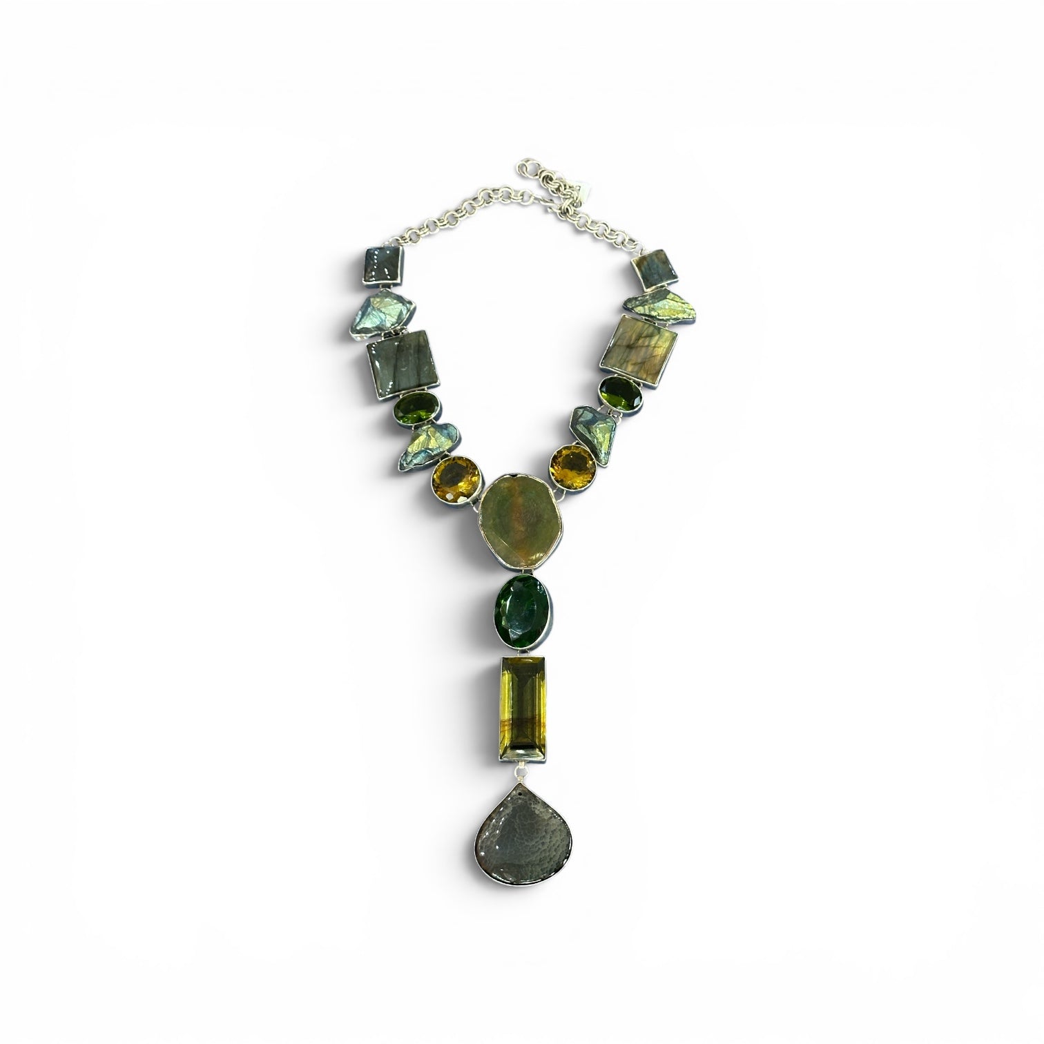 Sterling silver necklace, one of one