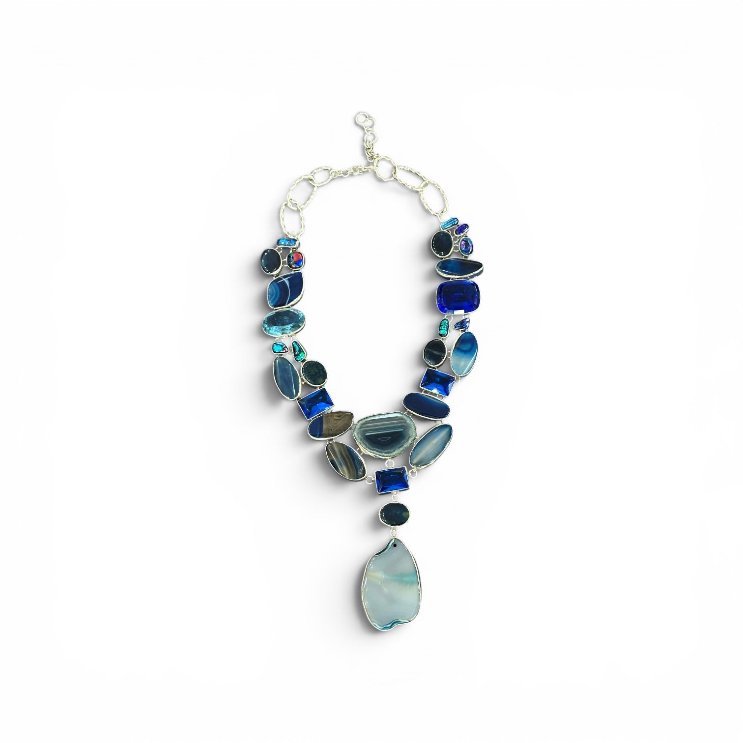 Sterling silver necklace, one of one