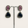 silver earrings n.7
