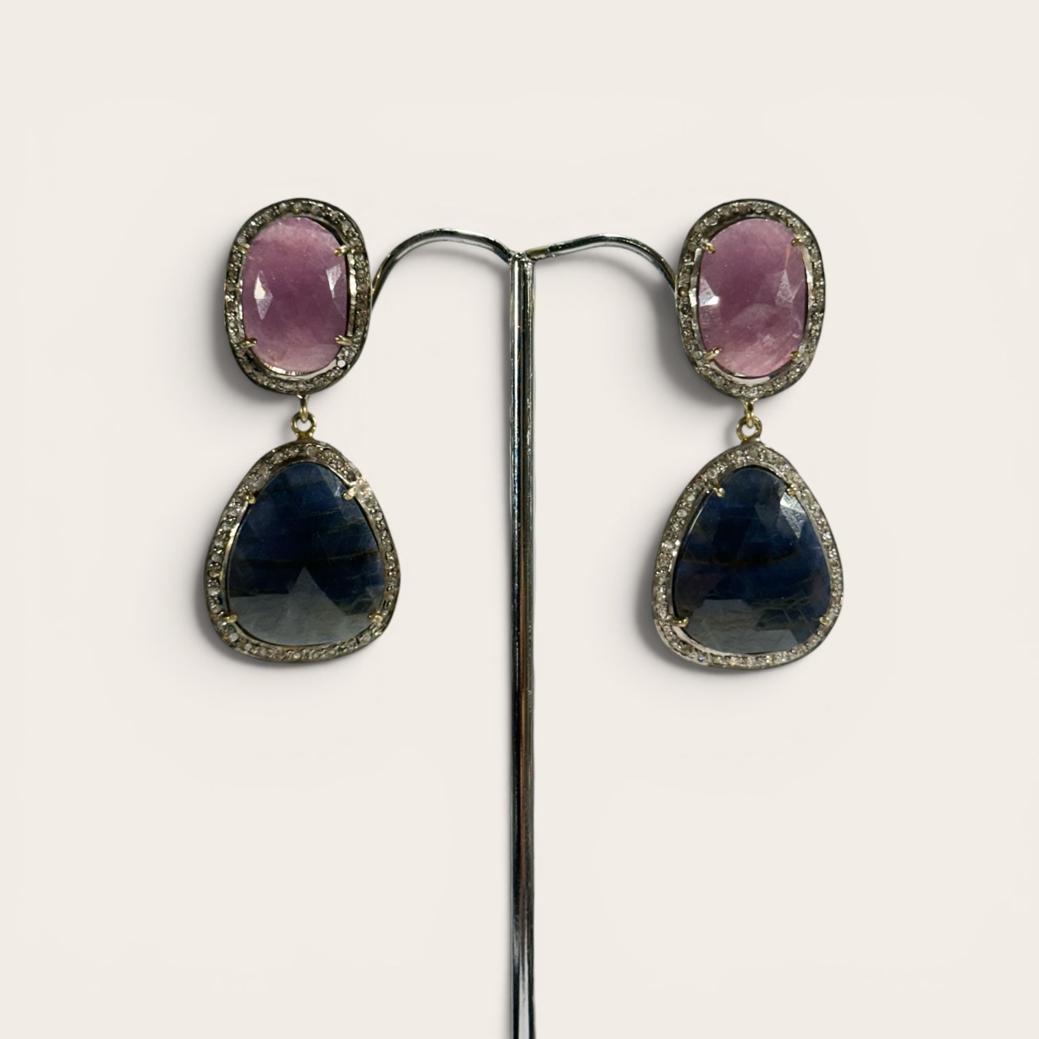 silver earrings n.7