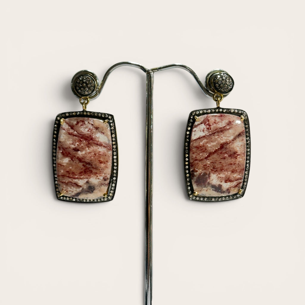 silver earrings n.4