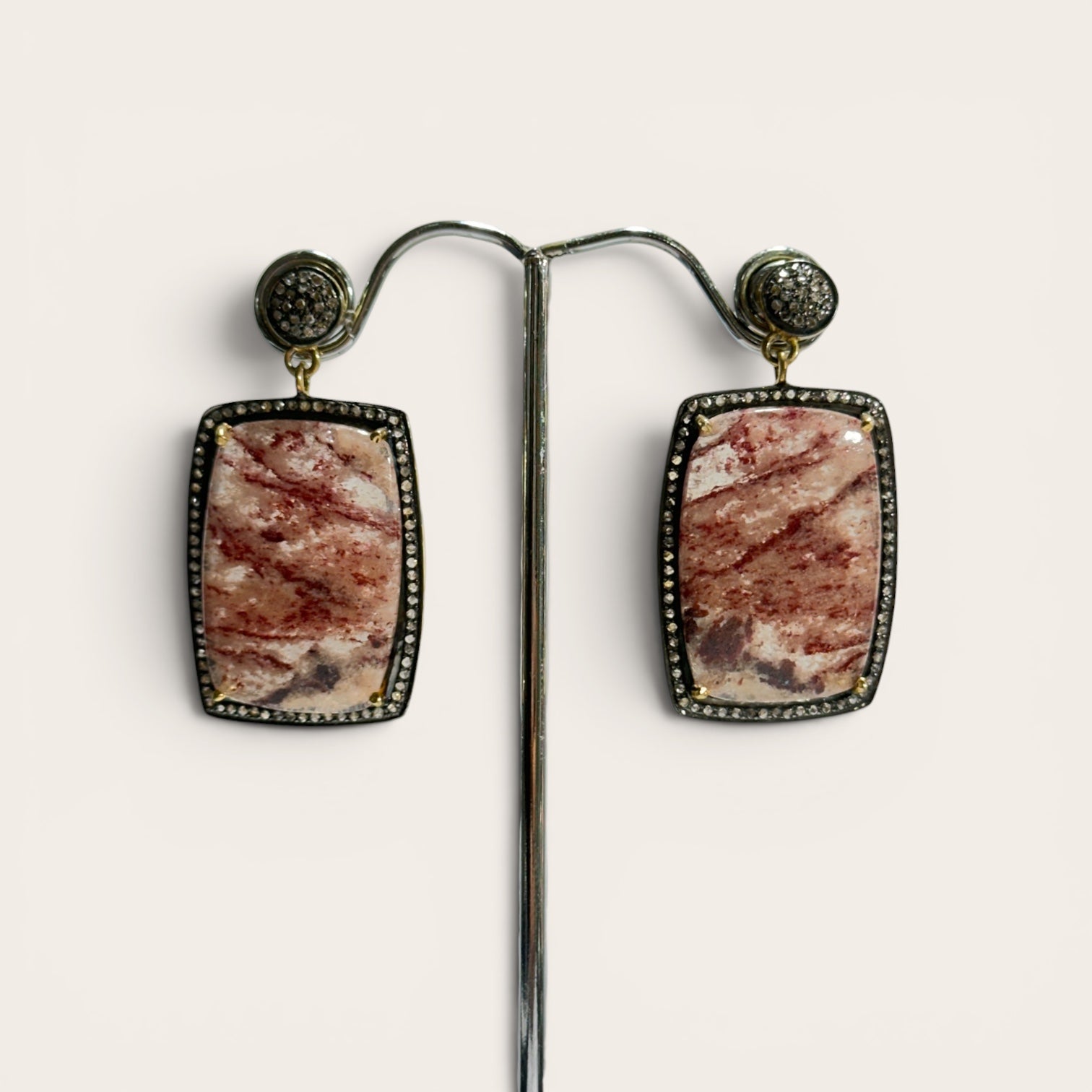 silver earrings n.4