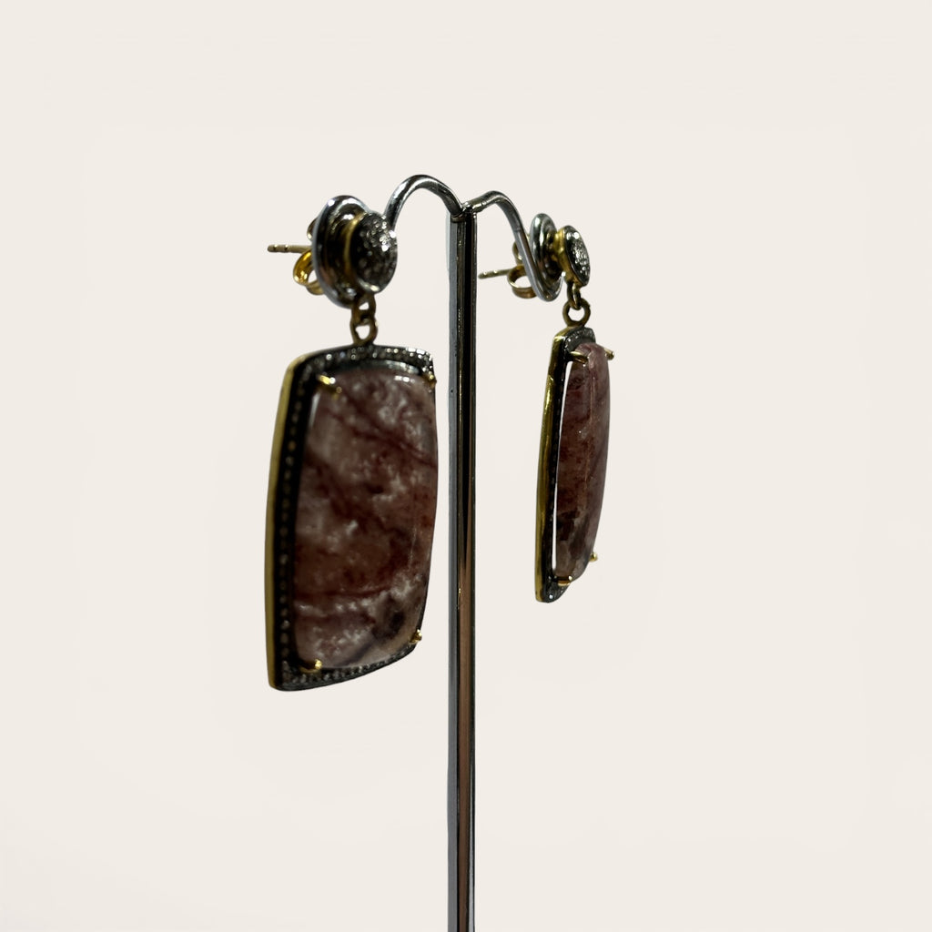 silver earrings n.4