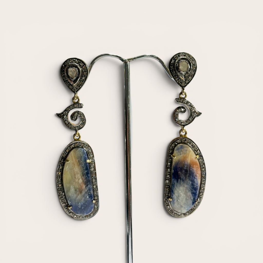 silver earrings n.5