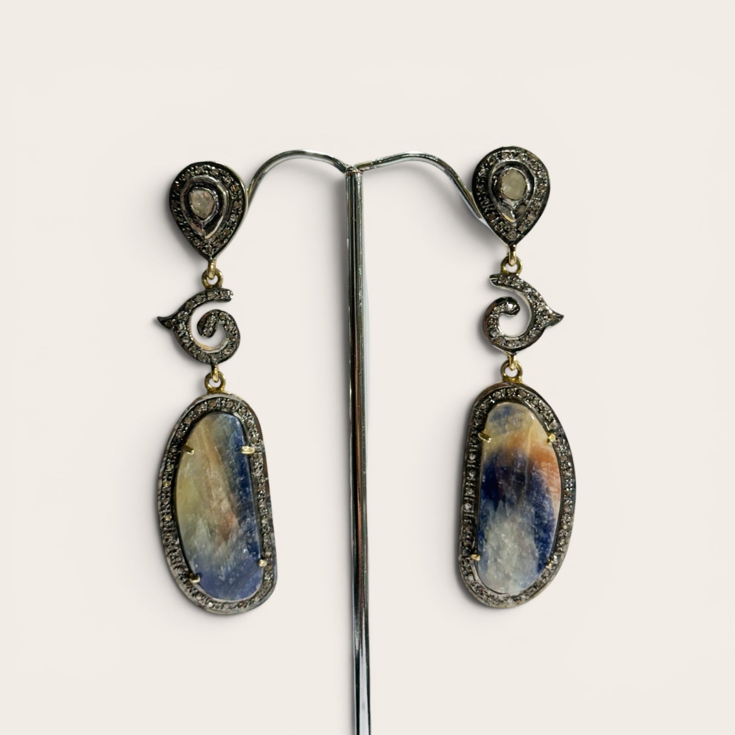 silver earrings n.5